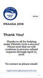 Mobile Screenshot of praasa.org